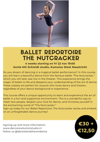 informatie flyer Reportoire The Nutcracker Ballet (1)